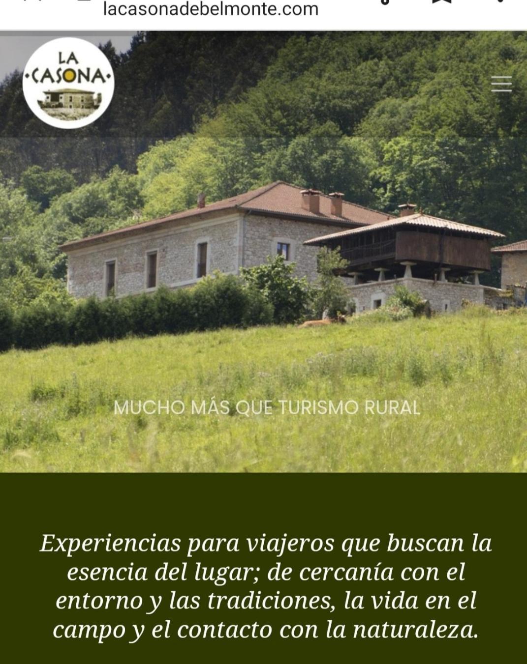 Agroturismo La Casona De Belmonte Ovinana  Bagian luar foto